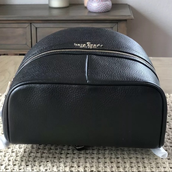 KATE SPADE Medium Karina backpack black leather - Picture 4 of 8